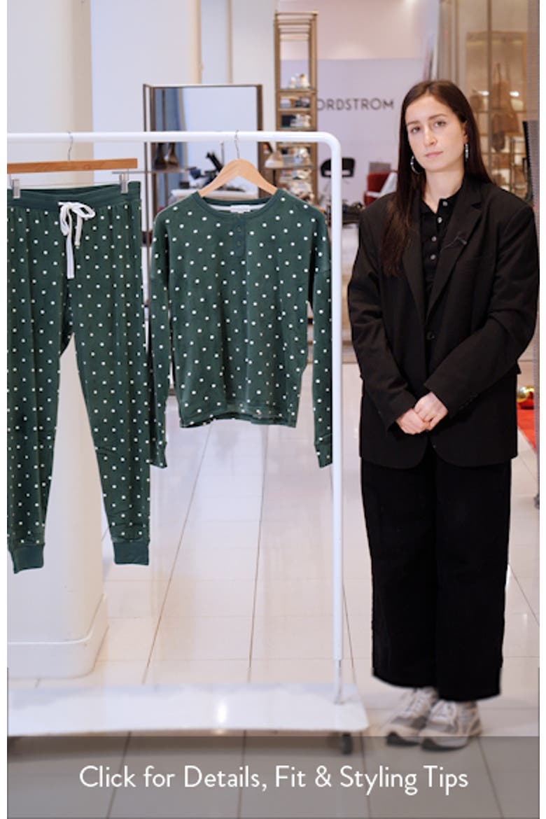 Let's Get Toasty Polka Dot Velour Pajamas video