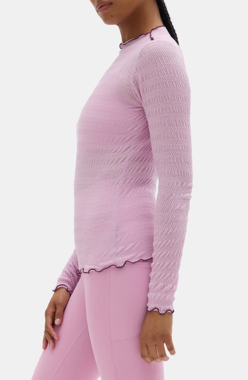 Halfdays Ynes Texture Top In Pink