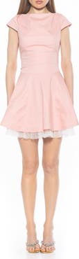 Alexia Admor Aleena Boat Neck Minidress