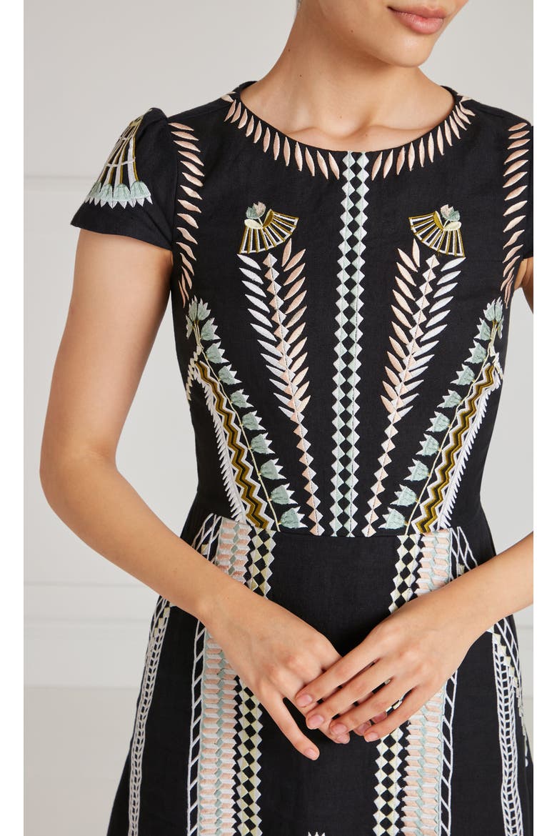 Avalon Dress, Alternate, color, Black