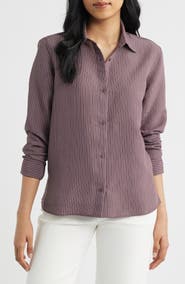 Mavi Jeans Pinstripe Button-Up Shirt