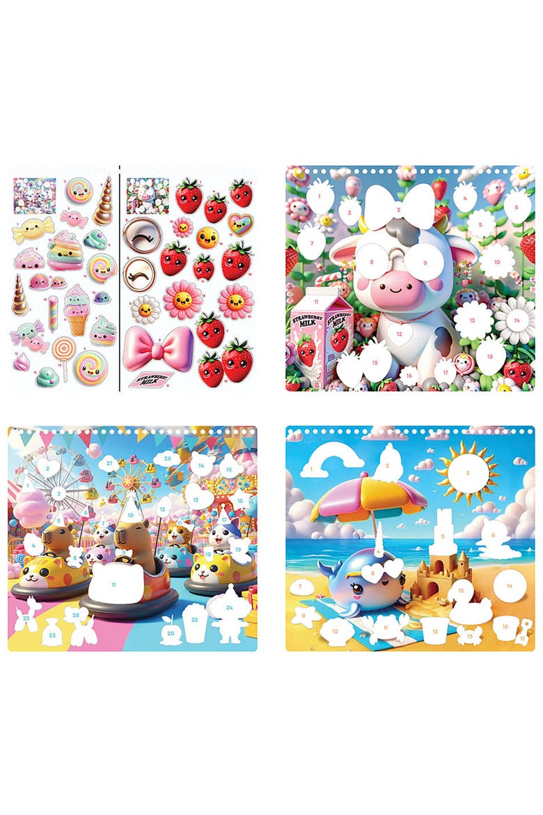 Capybara & Co. Collage Activity Set, Craft Kit for Ages 6+, Alternate, color, Multicolored