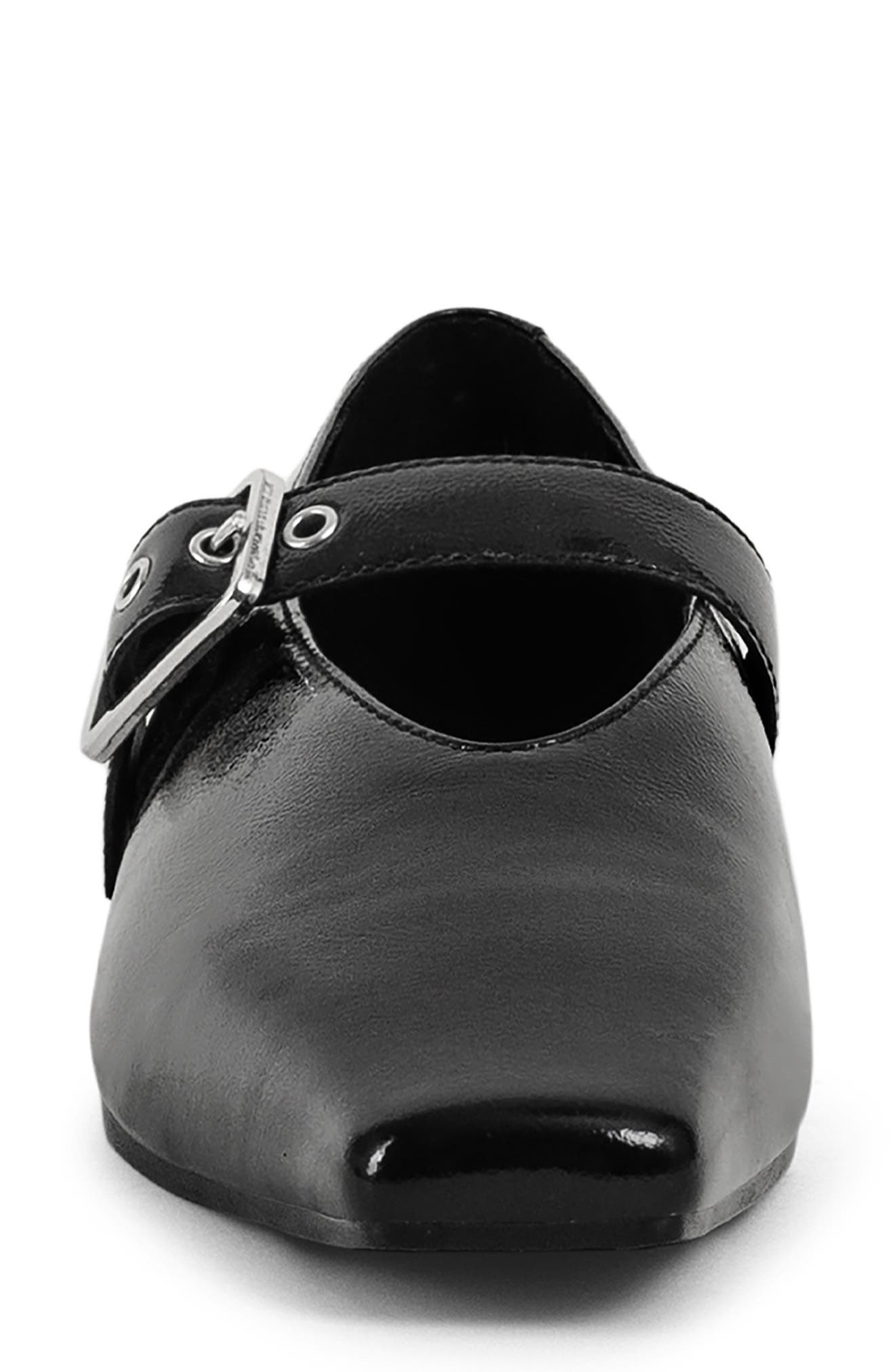Wioletta Mary Jane Flat, Alternate, color, BLACK