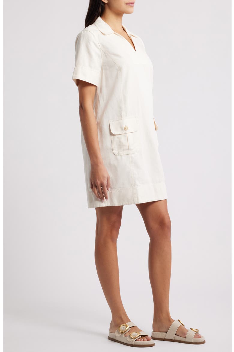 short sleeve linen dress women THDHVS Dresses for Women,Linen Dress,Fashion Women Short Sleeve Linen  Button Down Shirt Dress Collared Casual White