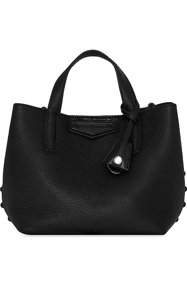 Rebecca Minkoff Small Riley Tote, Main, color, Black