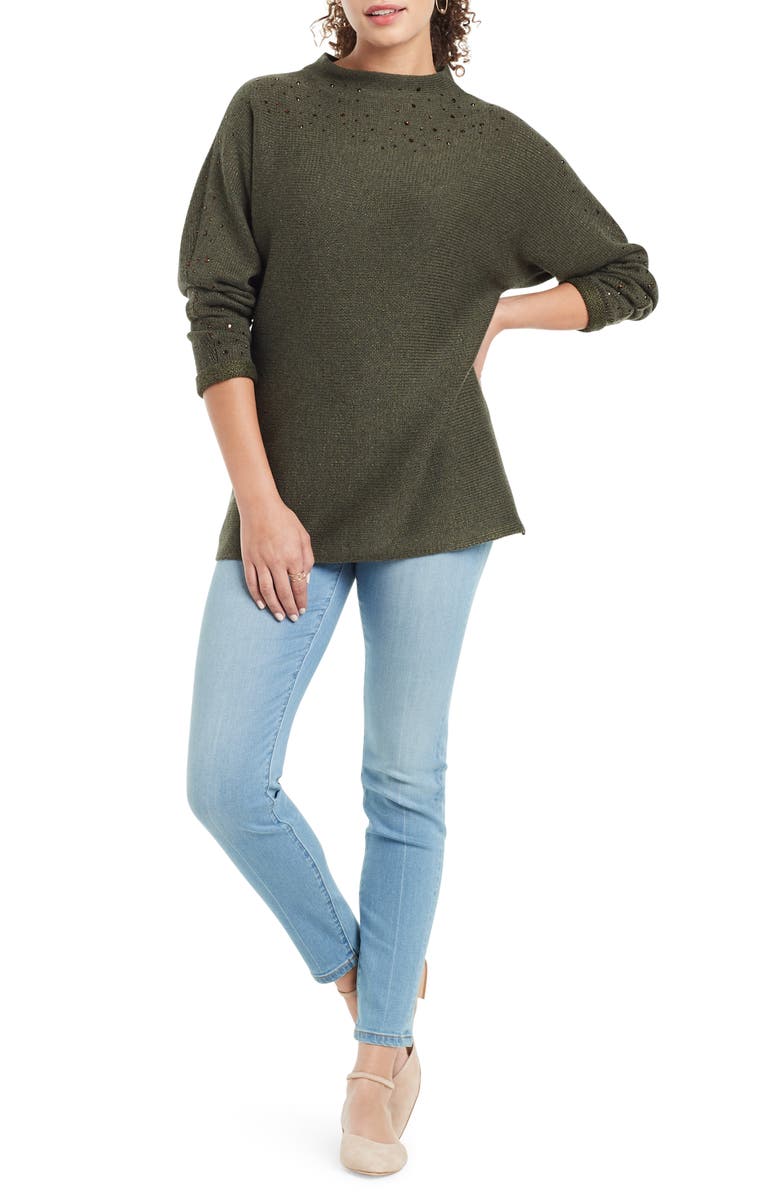 NIC+ZOE Shine For Me Sweater, Alternate, color, 