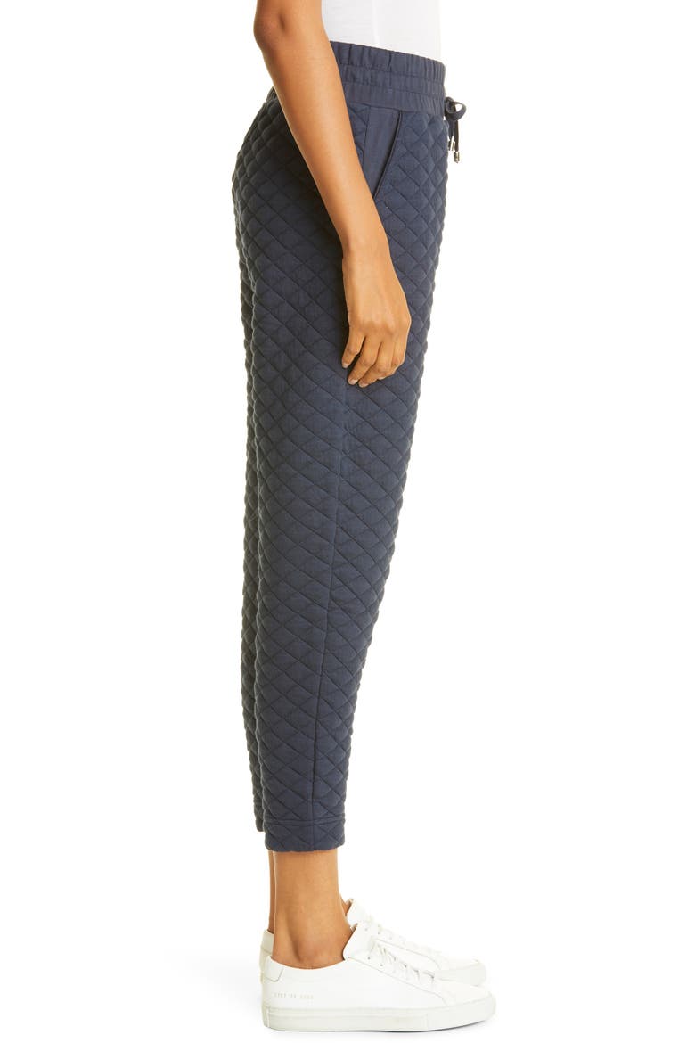 Lizzbel Quilted Joggers, Alternate, color, MIDNIGHT