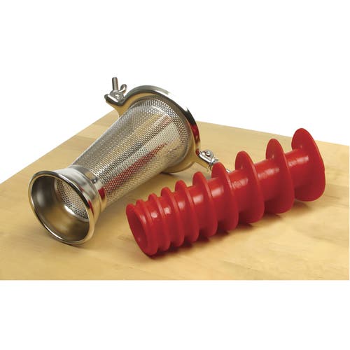 Norpro 3 Quart The Original Sauce Master Food Strainer For Vegetables, Fruits, And Puree In White