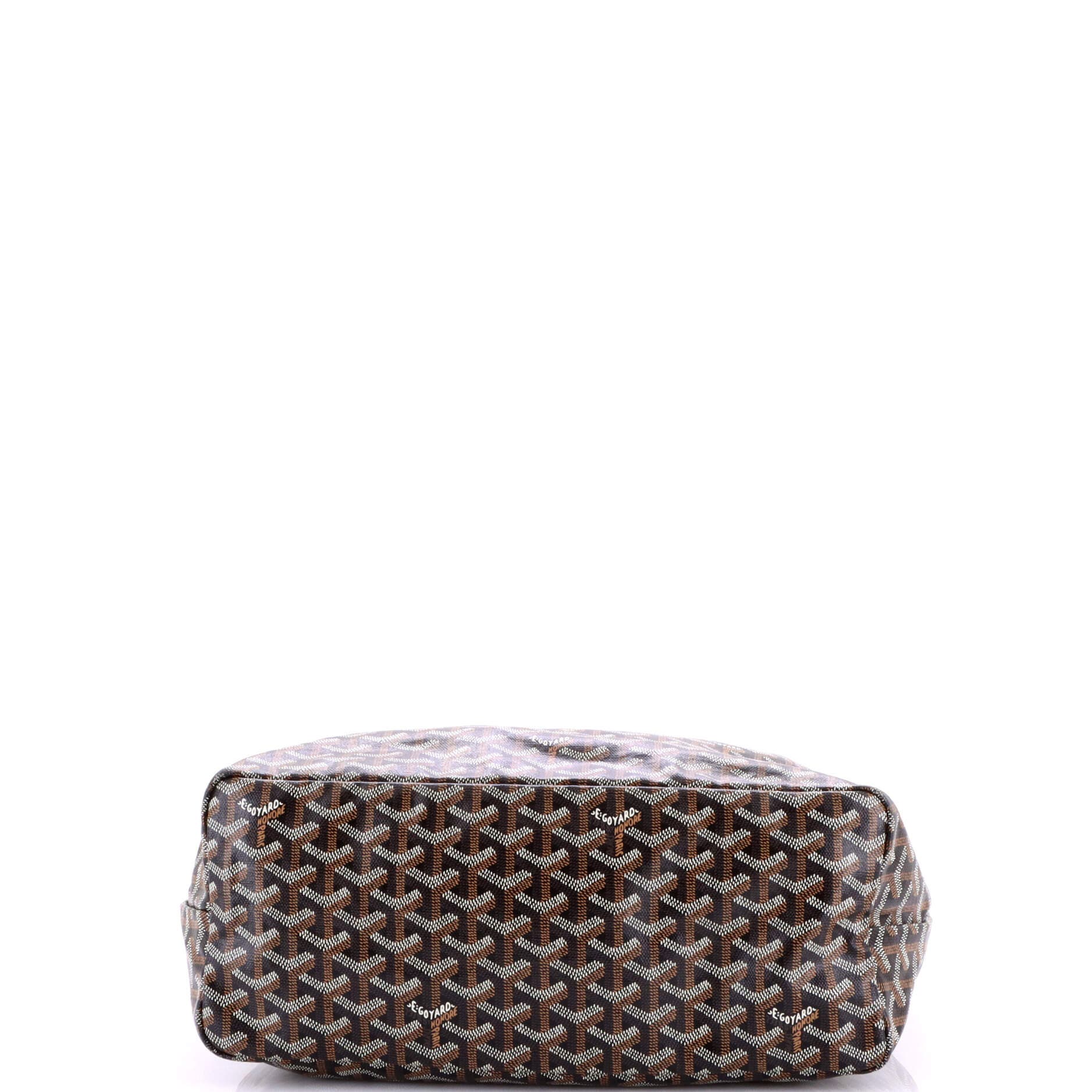 Pre-Owned Goyard Saint Louis Tote Coated Canvas PM, Alternate, color, Black