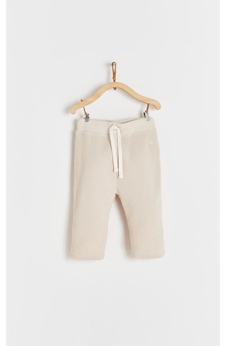 Babycottons Waffle Jogger for Infant, Main, color, Beige
