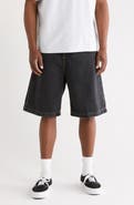 Carhartt Work In Progress Brandon Stonewashed Loose Fit Denim Shorts