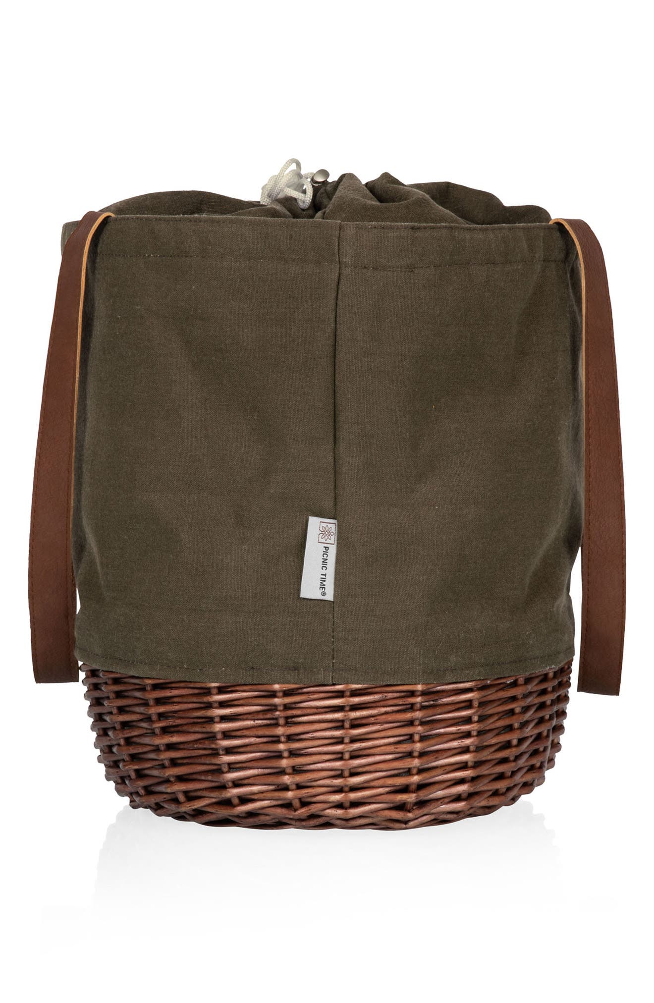 Coronado Basket Tote, Alternate, color, GREEN