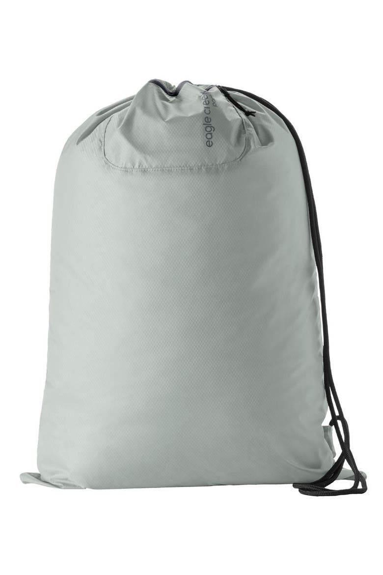 Packable Laundry Sack, Alternate, color, Storm Grey