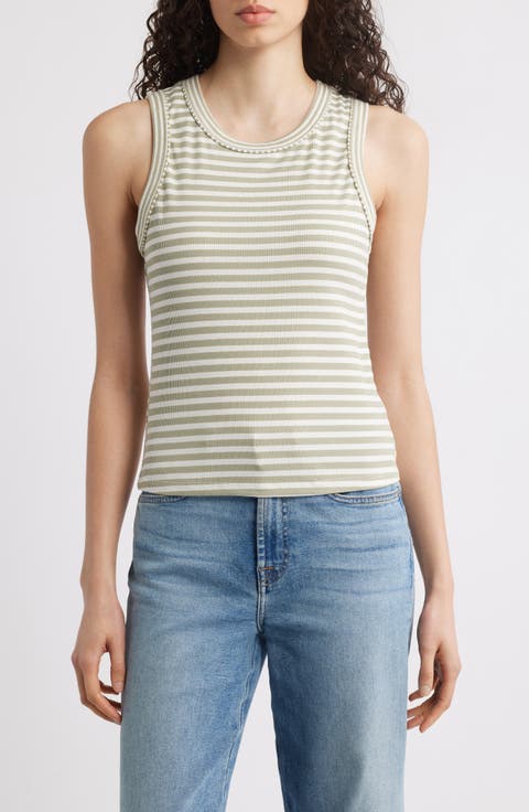Stripe Rib Tank