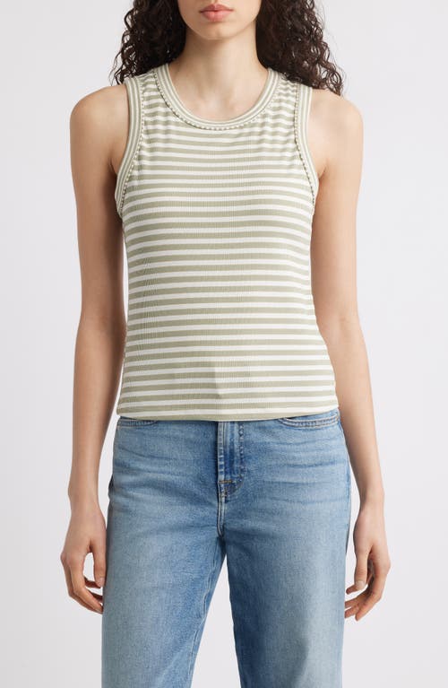 Wit & Wisdom Stripe Rib Tank