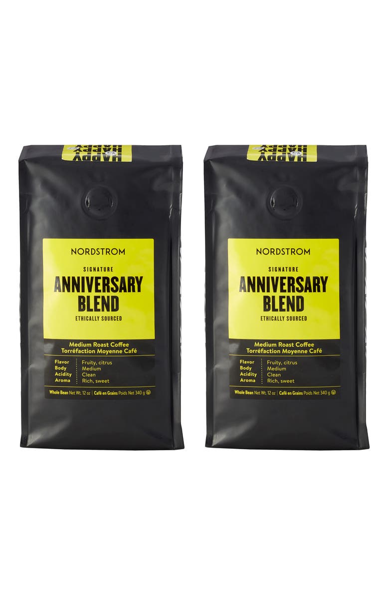 Nordstrom Anniversary Blend 2-Pack Whole Bean Coffee, Main, color, 