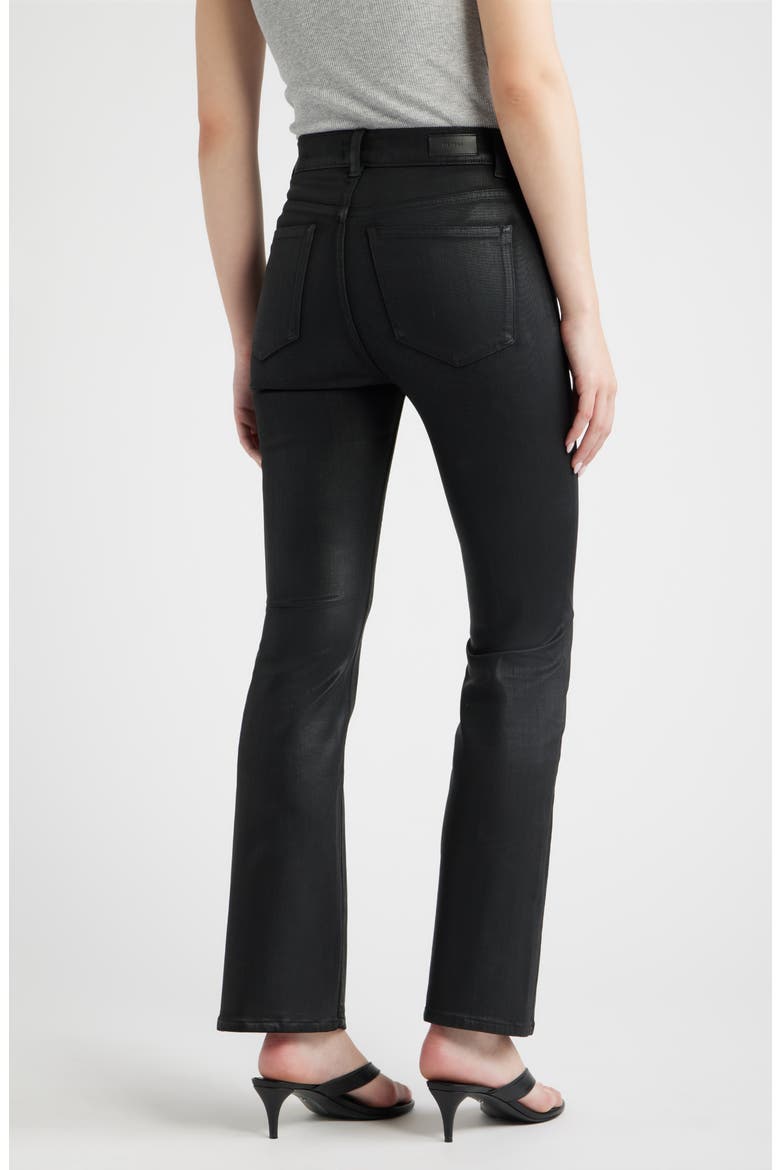 Bridget Instasculpt™ Coated High Waist Bootcut Jeans, Alternate, color, BLACK COATED