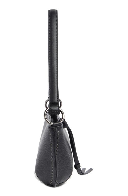 Steve Madden Stud Shoulder Bag In Black
