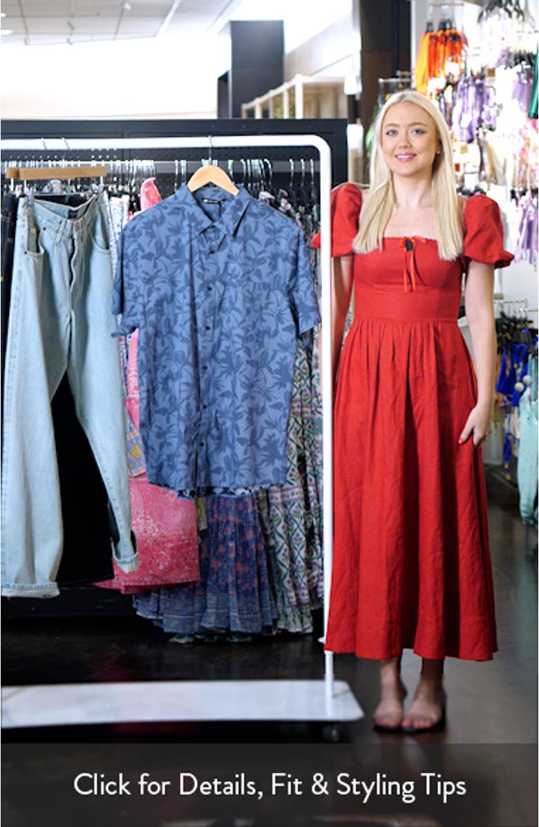 Island Ambush Short Sleeve Button-Up Shirt, sales video thumbnail