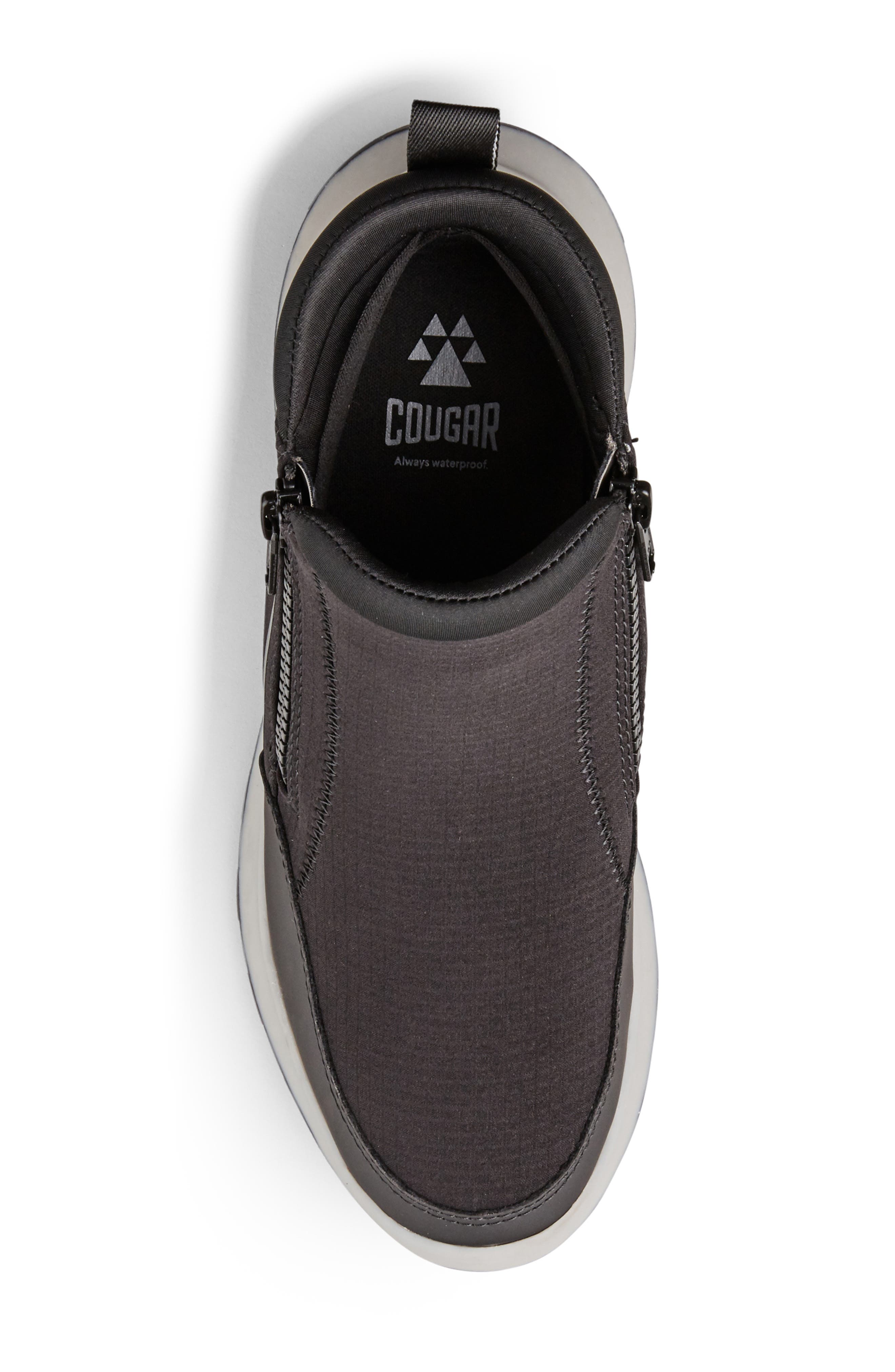 Cougar River Waterproof Zip-Up Sneaker, Alternate, color, 
