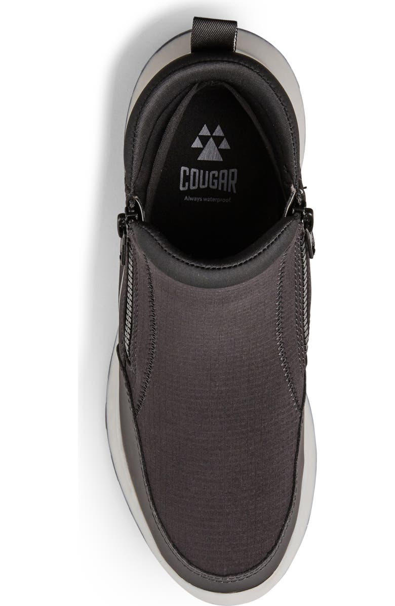 Cougar River Waterproof Zip-Up Sneaker, Alternate, color,