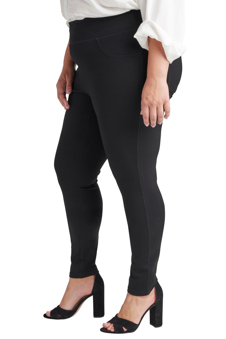 Jeans Ricki Ponte Skinny Pants, Alternate, color, BLACK