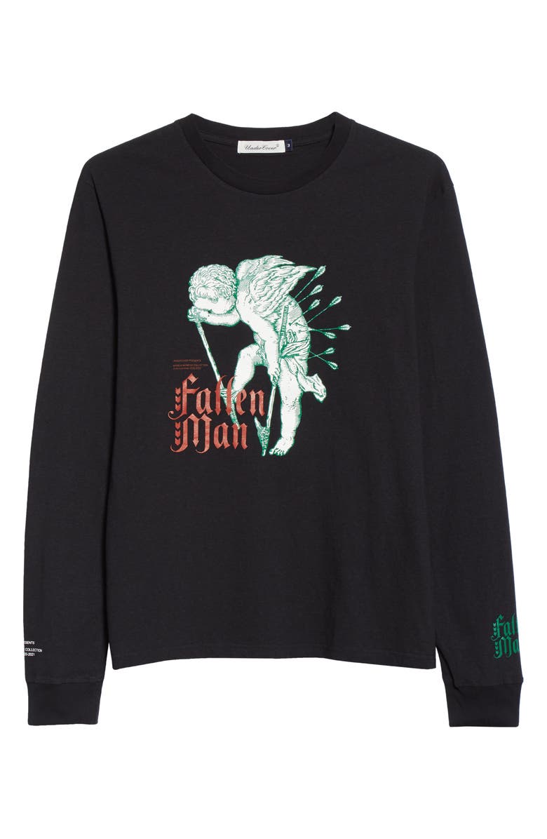 Undercover Fallen Man Men's Cotton Graphic Tee, Alternate, color,