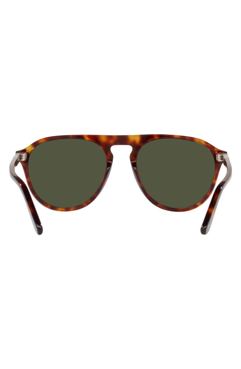 Persol 55mm Pilot Sunglasses, Alternate, color, Havana