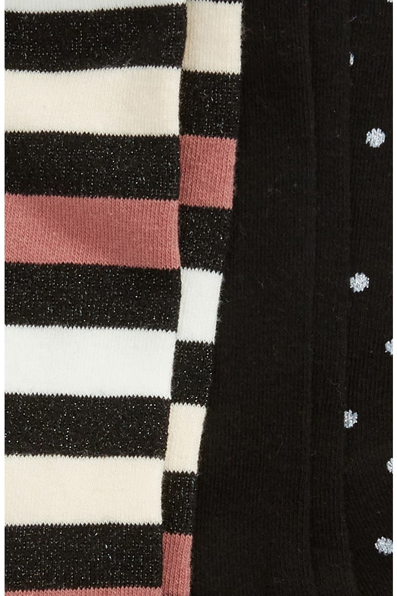 3-pack crew socks, Alternate, color, BLACK