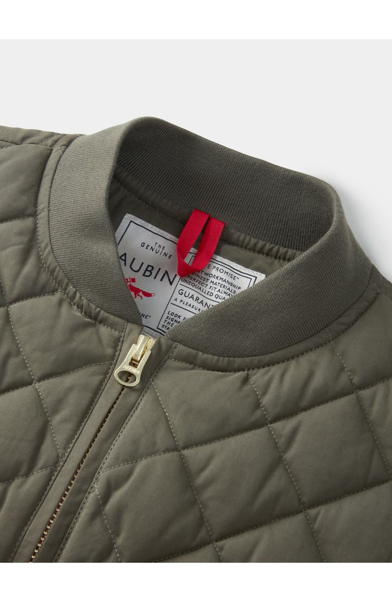 Aubin Anwick Quilted Gilet Vest, Alternate, color, Washed Khaki