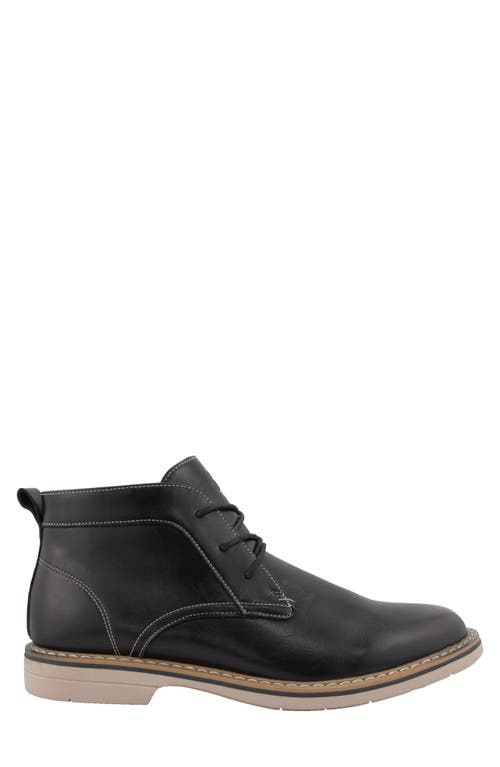 Deer Stags Garfield Plain Toe Chukka Boot In Black