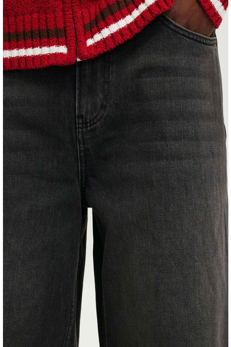 Men's Super Baggy Jort, Alternate, color, Y2k Washed Black