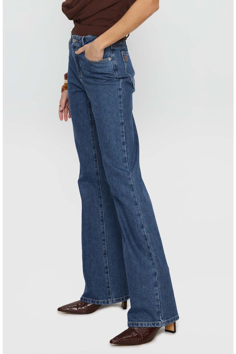 Magic Mirror Mid Rise Bootcut Jeans, Alternate, color, MID BLUE WASH