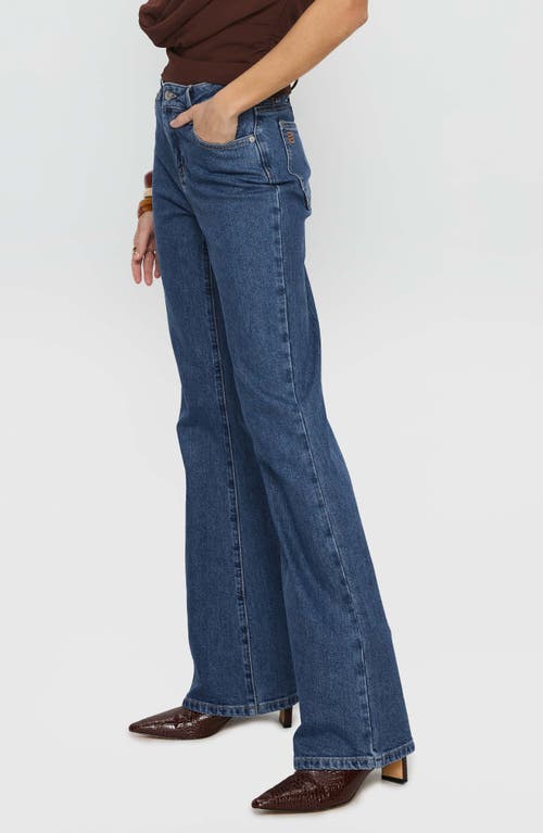 Princess Polly Magic Mirror Mid Rise Bootcut Jeans In Blue