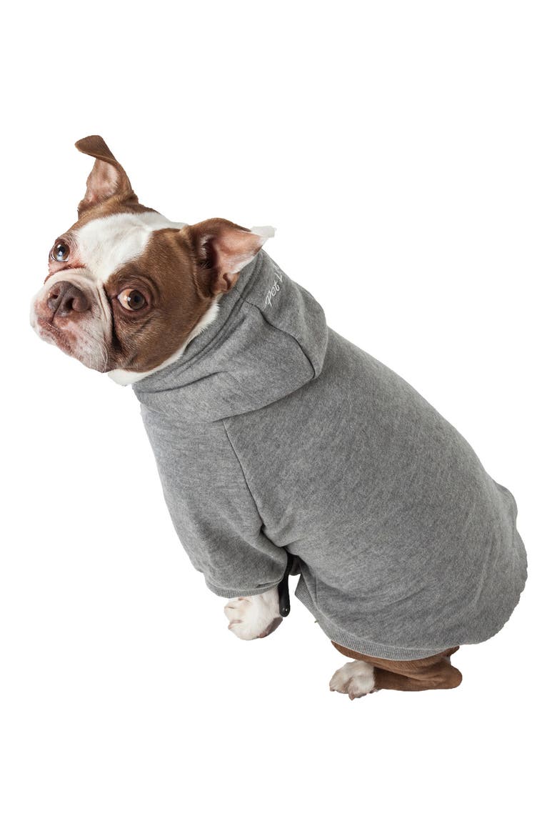 Fashion Plush Cotton Hoodie - X-Small, Alternate, color, GREY