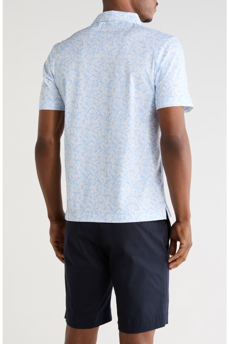Cotton Knit Polo, Alternate, color, AIR BLUE