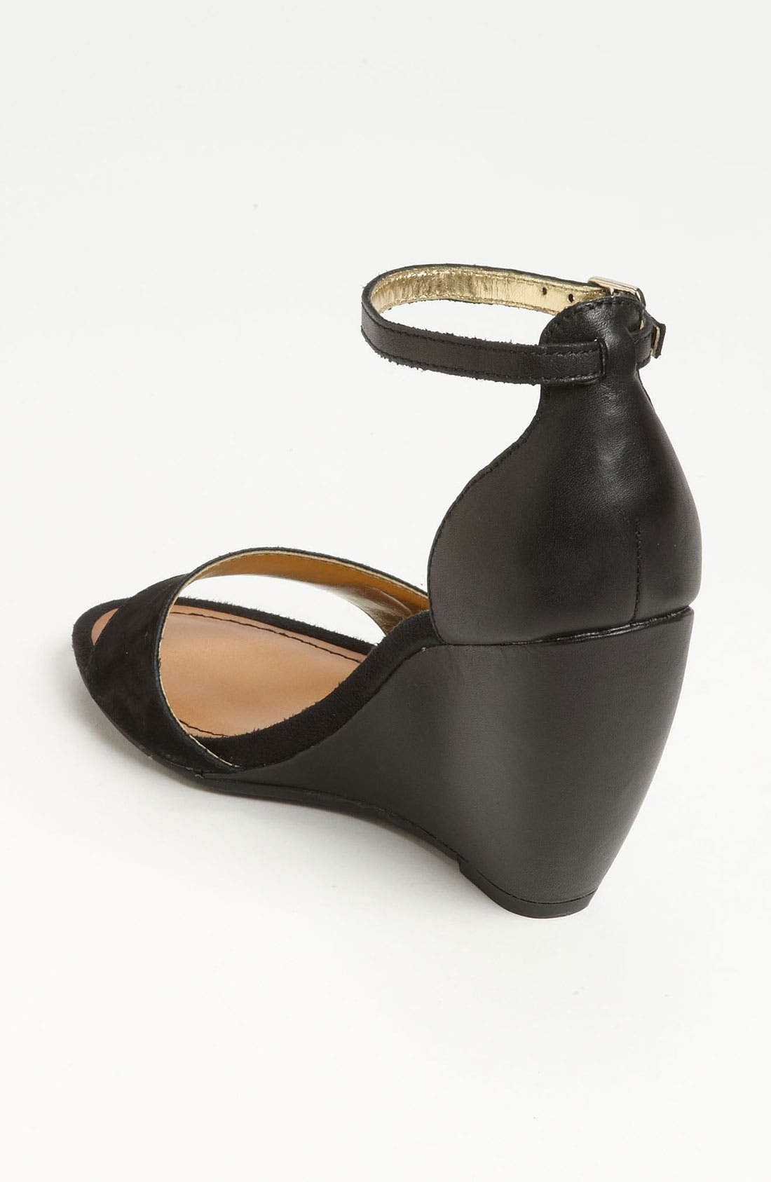'Thyme' Sandal, Alternate, color, BLACK