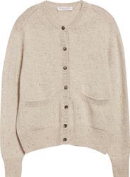 Johnstons of Elgin Donegal Cashmere Crewneck Cardigan