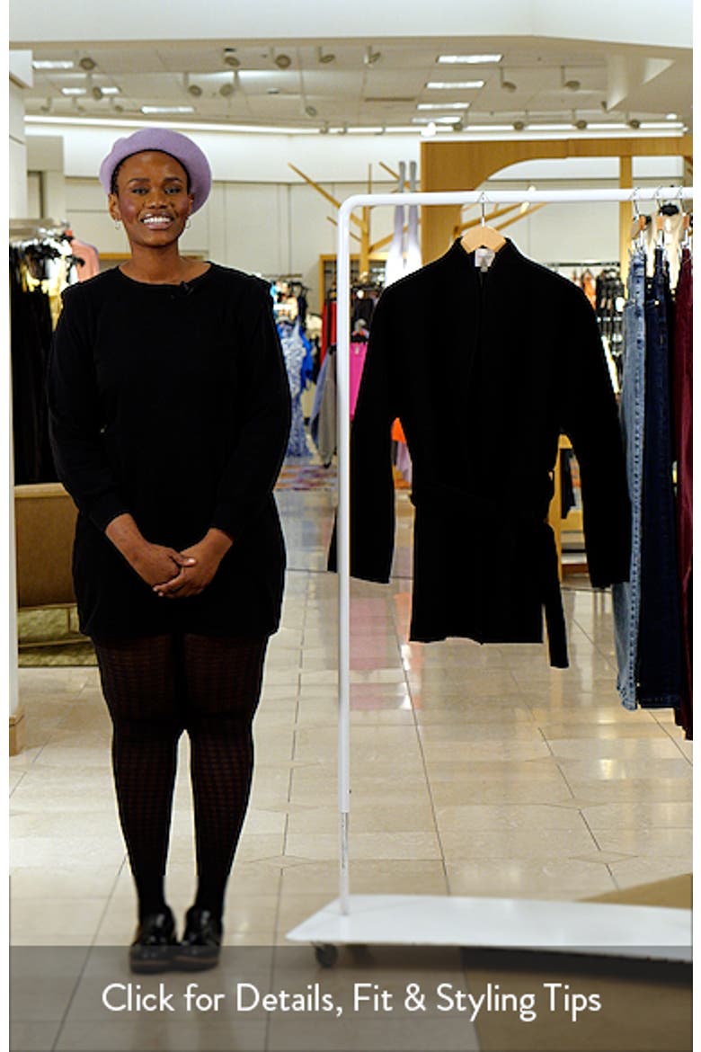 The Jasper Wool Blend Wrap Coat video