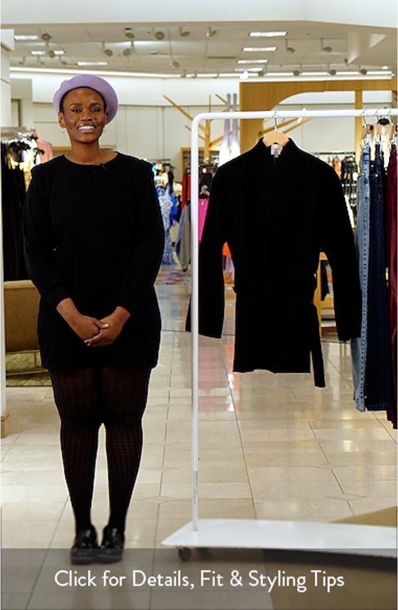 The Jasper Wool Blend Wrap Coat, sales video thumbnail