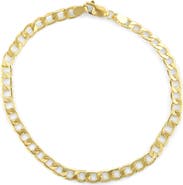 FUZION CREATIONS Men's Curb Chain Bracelet