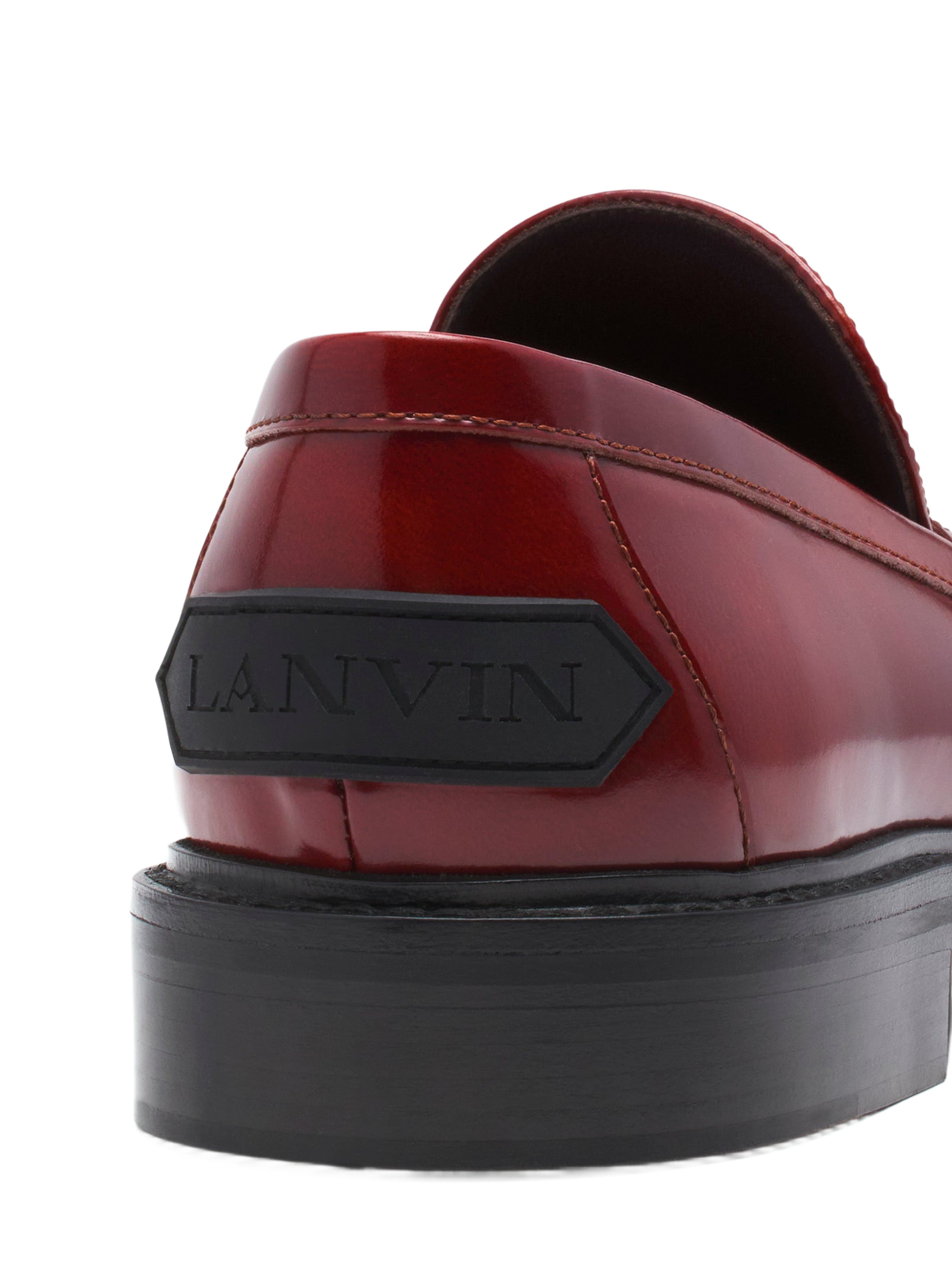 Lanvin Spinto Loafers In Smooth Leather For Men, Alternate, color, 