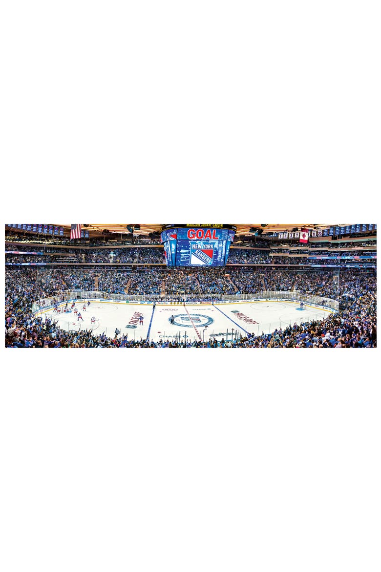 New York Rangers 1000pc Panoramic Puzzle, Alternate, color, Multicolor