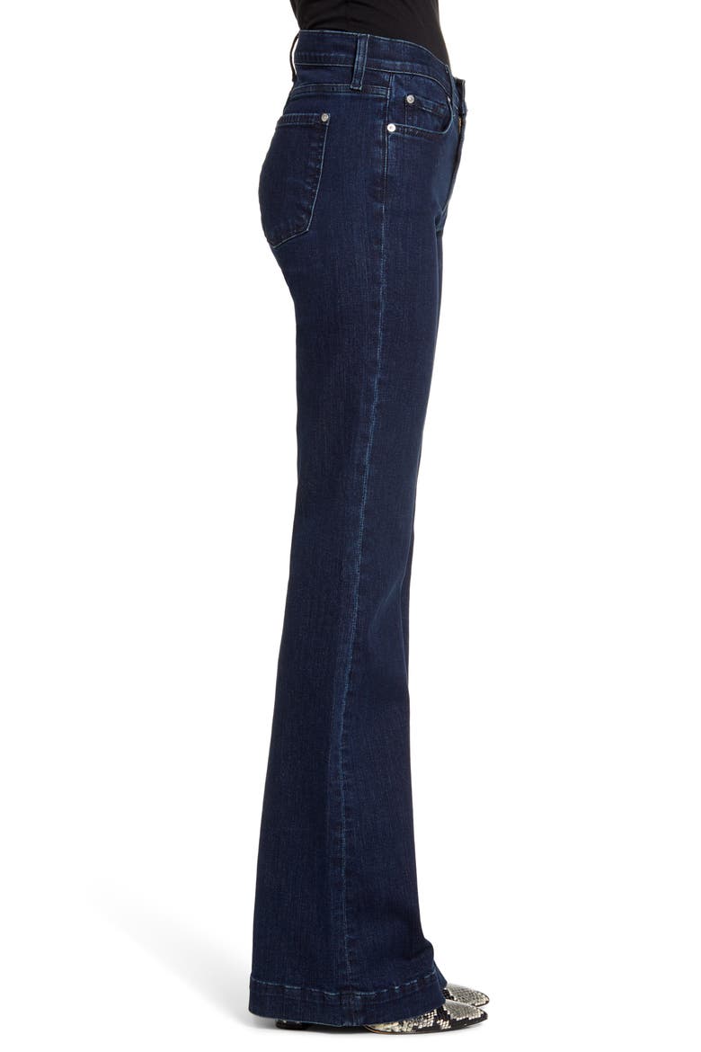 7 For All Mankind® Dojo Flare Jeans, Alternate, color, AUTHENTIC FATE RINSE