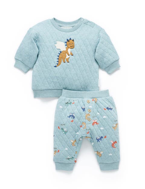 Chenille Applique Quilted Track Set