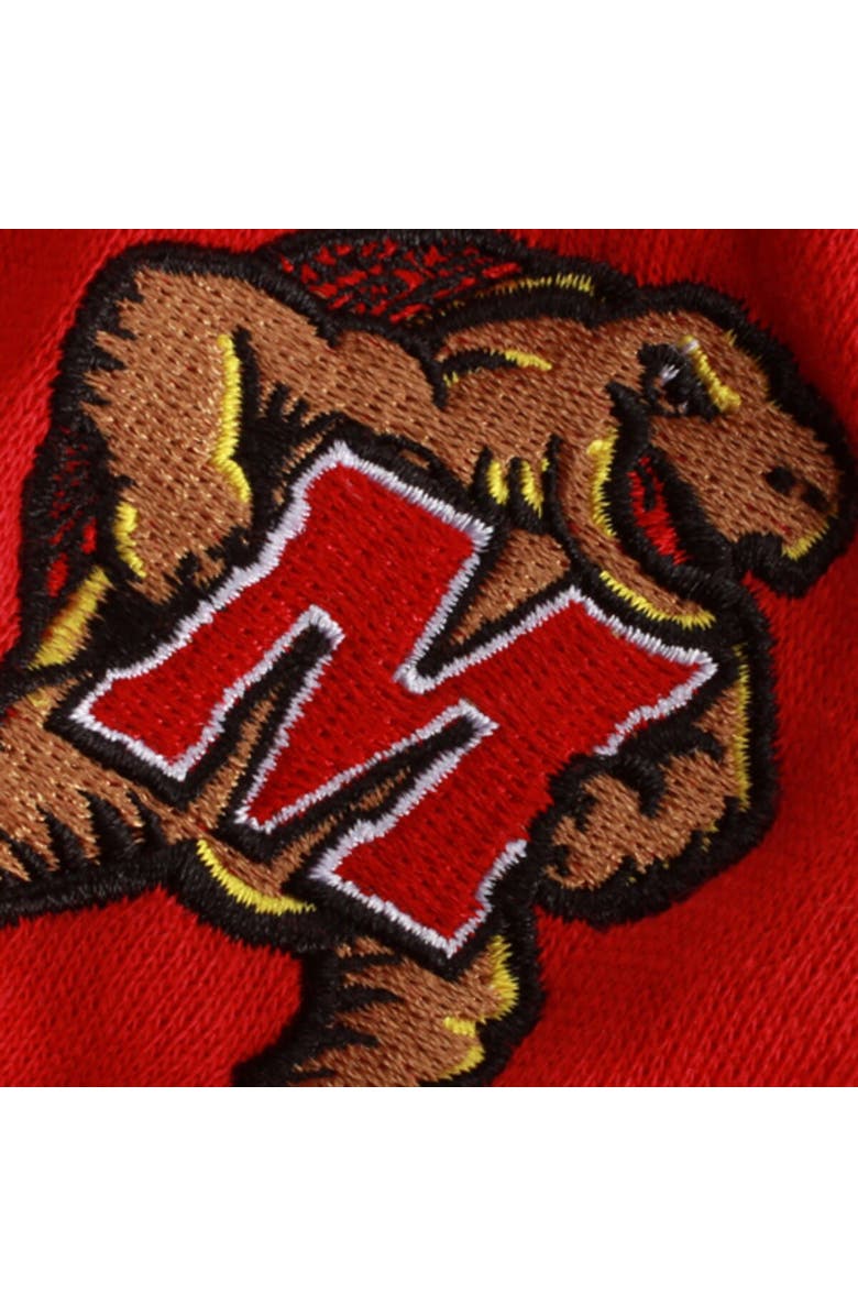COLOSSEUM Women's Stadium Athletic Red Maryland Terrapins Arched Name Full-Zip Hoodie, Alternate, color, Red