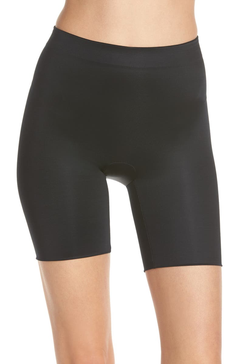 SPANX<sup>®</sup> Suit Your Fancy Booty Booster Mid-Thigh Shorts, Main, color, 