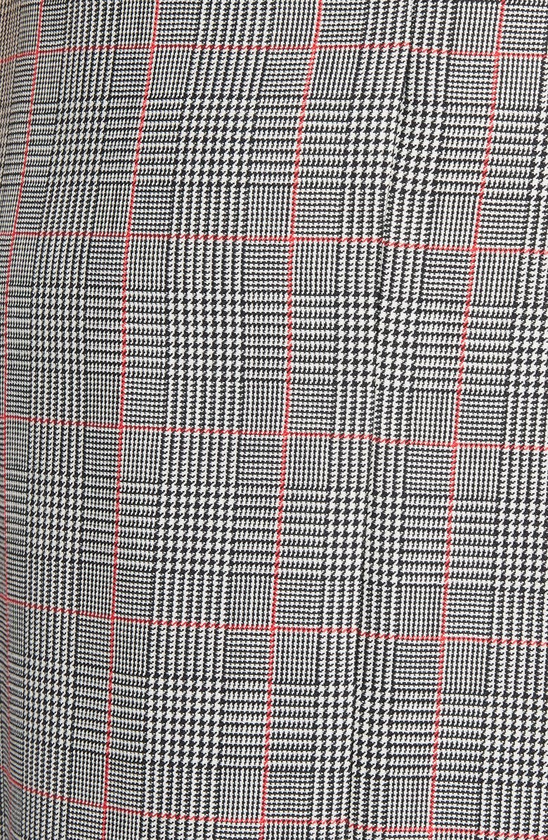 McQueen Alexander McQueen Prince of Wales Check Midi Skirt, Alternate, color,