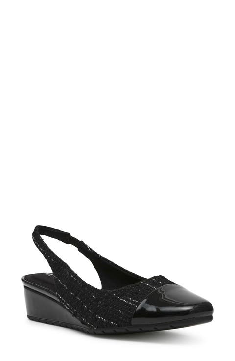 Monica Slingback Wedge Heel (Women)