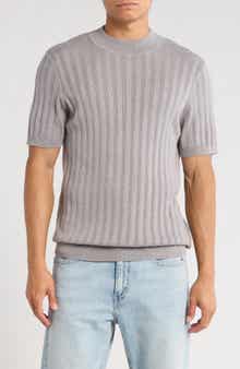 Abound Mock Neck Rib Sweater